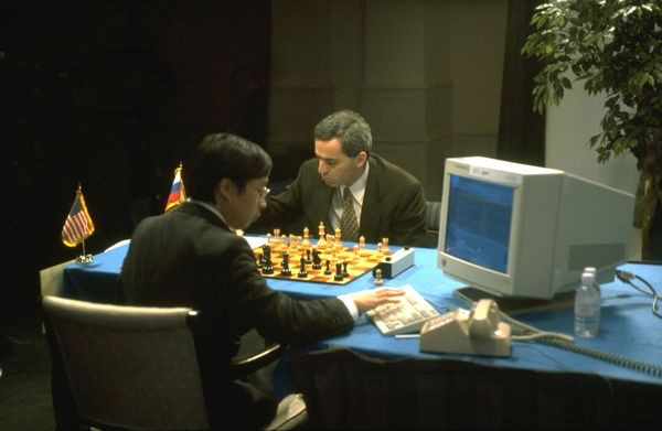 Garry Kasparov against Deep Blue